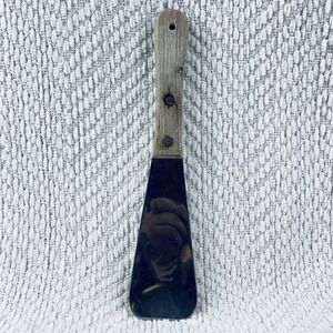 Vintage Vernco #2 Stainless Steel Ice Cream Spade Scoop Wood Handle 9 1/2" Japan